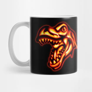 Halloween T Rex Pumpkin Carving Mug